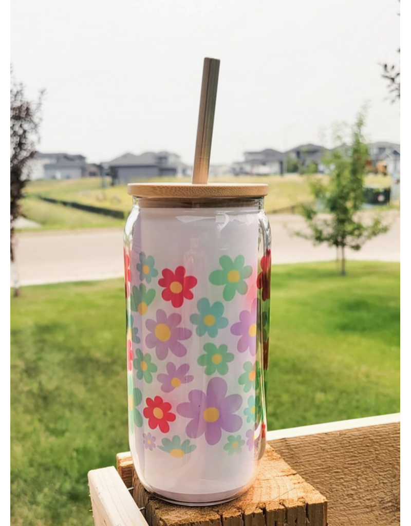 DIYXE GLASS JAR w/BAMBOO LID