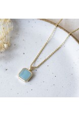 GLEE FLORENCE SQUARE NECKLACE