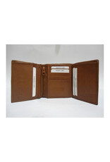 MENS RFID WALLET - RUST - 96001-5