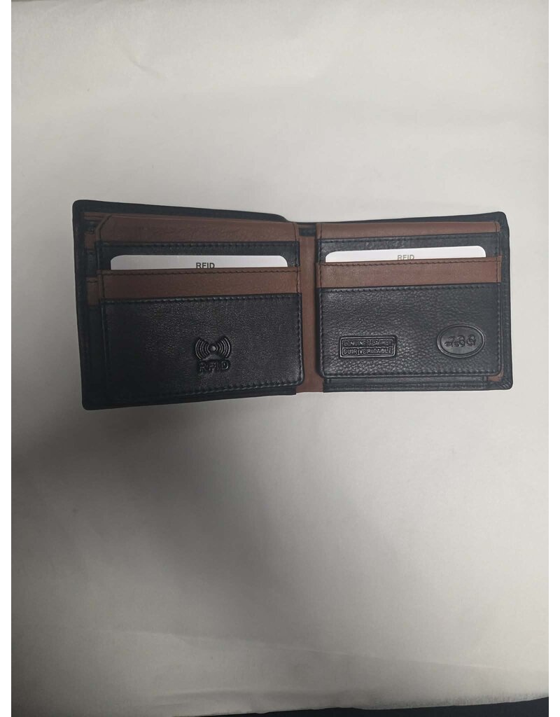 MENS RFID LEATHER WALLET-258A - 9