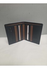 MENS RFID LEATHER SLIM WALLET - MULTI - 1011-9