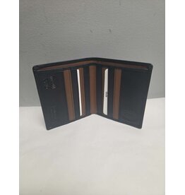 MENS RFID LEATHER SLIM WALLET - MULTI - 1011-9