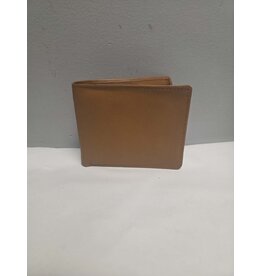 MENS RFID ZIP DIVIDE SLIMFOLD - TAN - 1007-3
