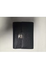 LEATHER WALLET - BLACK - 70063-1