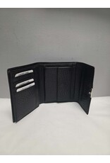 LEATHER WALLET - BLACK - 70063-1