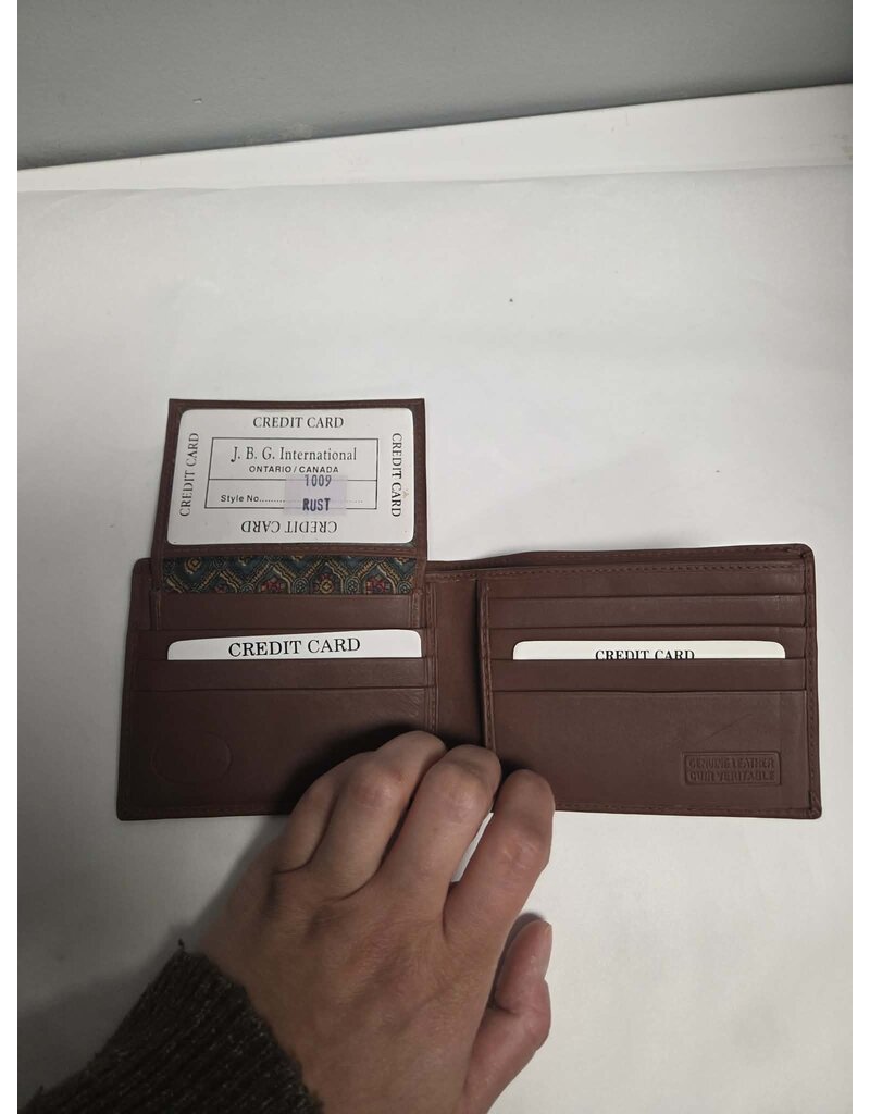 MENS WALLET RFID REMOVABLE ID -1009A