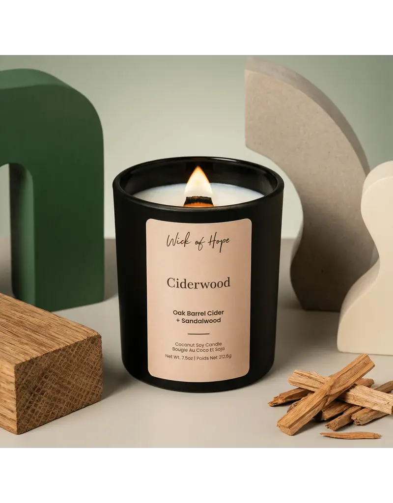 WICK OF HOPE WOODWICK SOY CANDLES - 7.5OZ