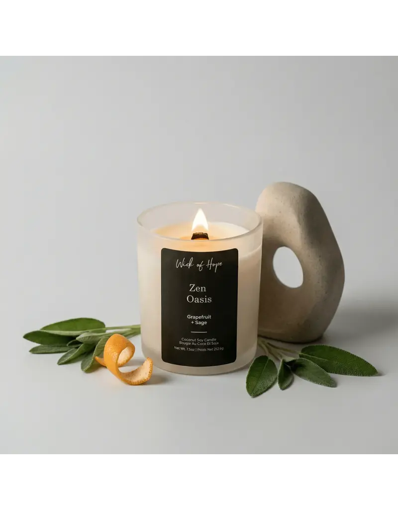 WICK OF HOPE WOODWICK SOY CANDLES - 7.5OZ