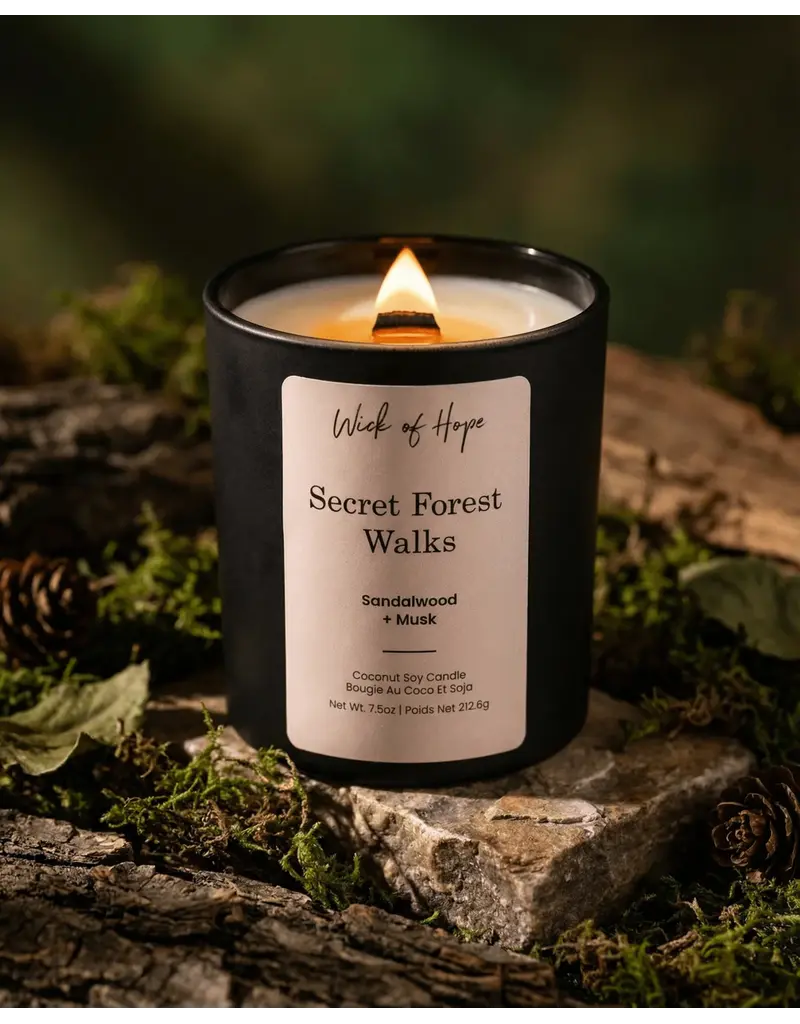 WICK OF HOPE WOODWICK SOY CANDLES - 7.5OZ