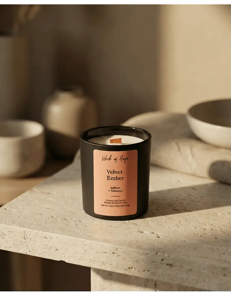 WICK OF HOPE WOODWICK SOY CANDLES - 7.5OZ