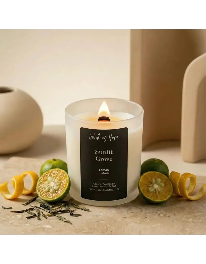 WICK OF HOPE WOODWICK SOY CANDLES - 7.5OZ