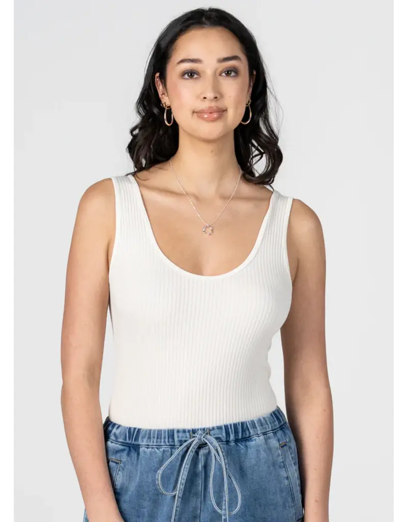 C'EST MOI SEAMLESS RIB TANK - ONE SIZE - 1212