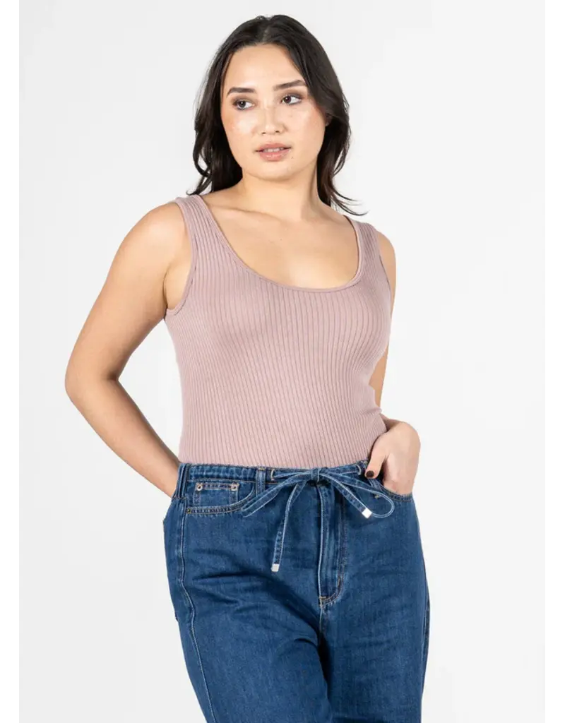 C'EST MOI SEAMLESS RIB TANK - ONE SIZE - 1212