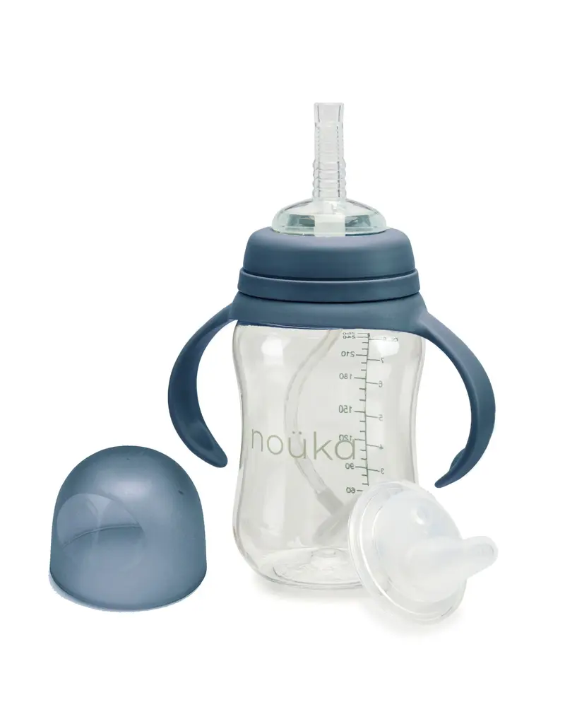 NOUKA NOUKA TRANSITIONAL SIPPY/WEIGHTED STRAW CUP