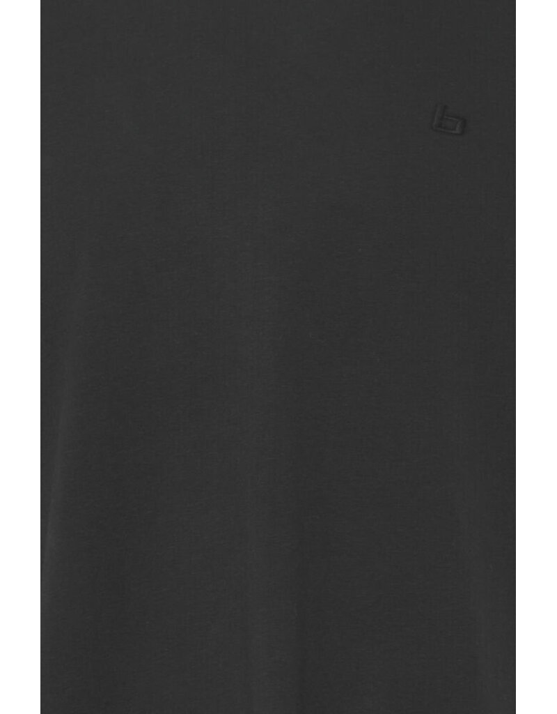 BLEND DINTON LOGO BLACK TEE - COTTON BLEND