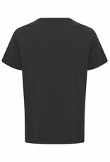 BLEND DINTON LOGO BLACK TEE - COTTON BLEND