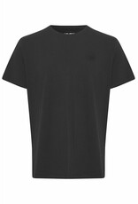 BLEND DINTON LOGO BLACK TEE - COTTON BLEND