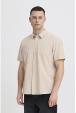 BLEND ABAN BUTTON UP SHIRT - SOLID - COTTON/LINEN