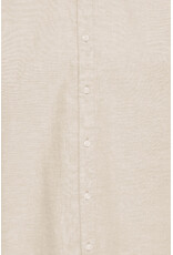 BLEND ABAN BUTTON UP SHIRT - SOLID - COTTON/LINEN