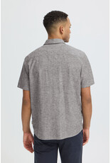 BLEND ABAN BUTTON UP SHIRT - SOLID - COTTON/LINEN