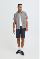 BLEND ABAN BUTTON UP SHIRT - SOLID - COTTON/LINEN