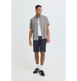 BLEND ABAN BUTTON UP SHIRT - SOLID - COTTON/LINEN