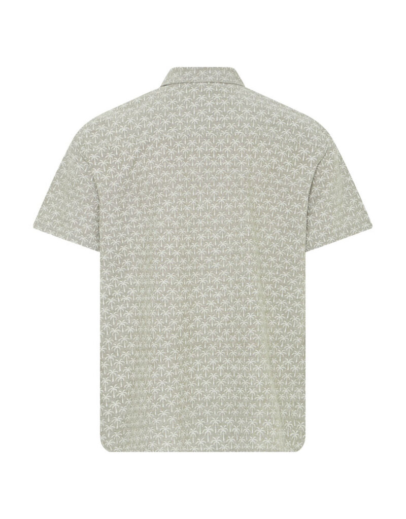 BLEND ABAN BUTTON UP SHIRT - PATTERN - COTTON/LINEN