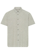 BLEND ABAN BUTTON UP SHIRT - PATTERN - COTTON/LINEN