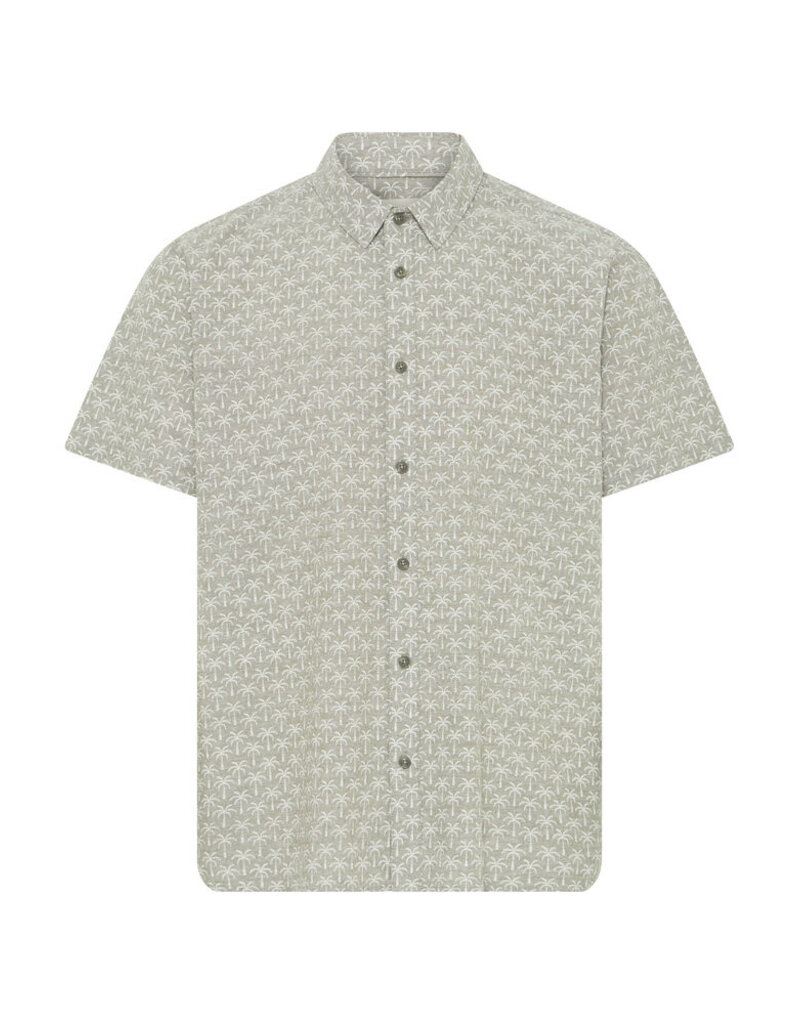 BLEND ABAN BUTTON UP SHIRT - PATTERN - COTTON/LINEN