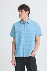 BLEND ABAN BUTTON UP SHIRT - PATTERN - COTTON/LINEN
