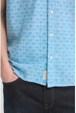 BLEND ABAN BUTTON UP SHIRT - PATTERN - COTTON/LINEN
