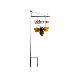 WELCOME HANGING BEE STAKE