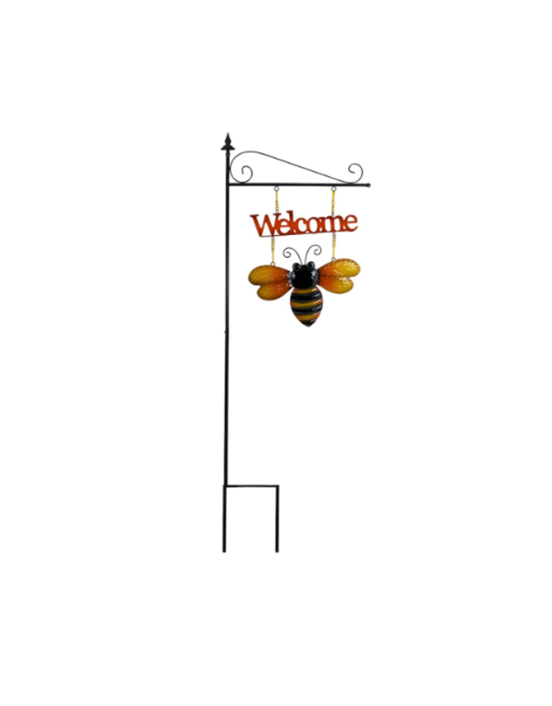 WELCOME HANGING BEE STAKE