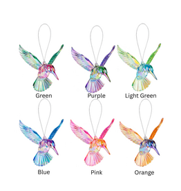 4.5" SHIMMER HUMMINGBIRDS