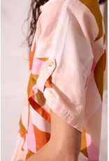 TRIBAL CROPPED CAMP SHIRT - BOCA CHICA