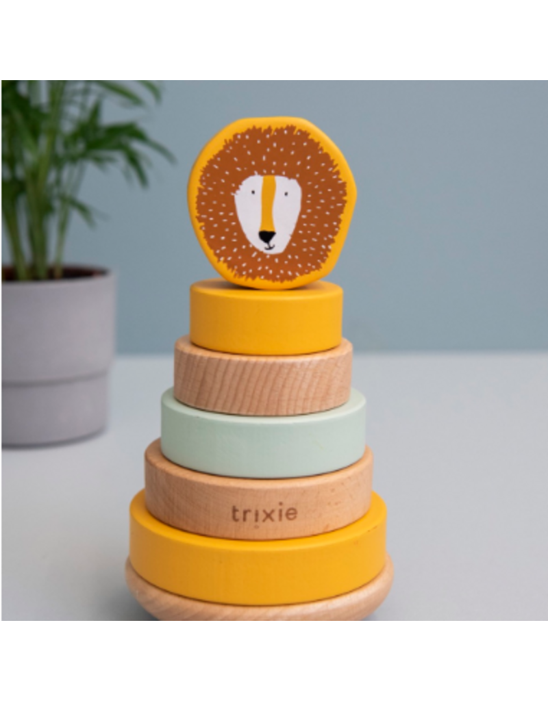 TRIXIE WOODEN STACKING TOY