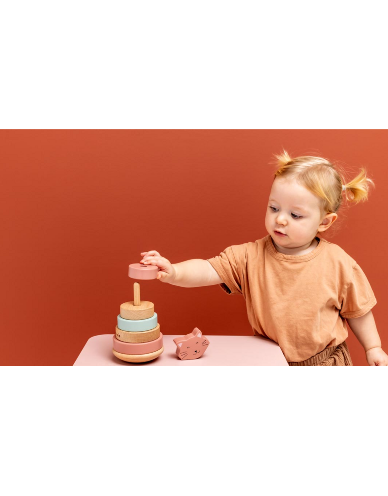 TRIXIE WOODEN STACKING TOY