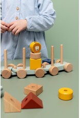 TRIXIE WOODEN ANIMAL TRAIN