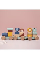 TRIXIE WOODEN ANIMAL TRAIN