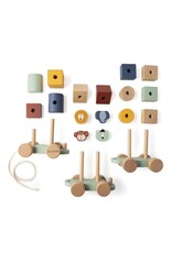 TRIXIE WOODEN ANIMAL TRAIN