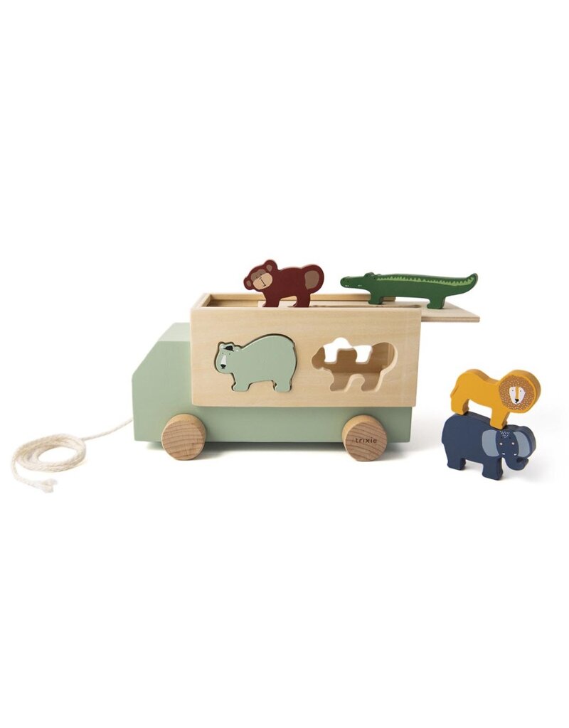 TRIXIE WOODEN ANIMAL TRUCK