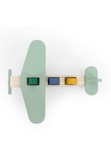 TRIXIE WOODEN ANIMAL AIRPLANE
