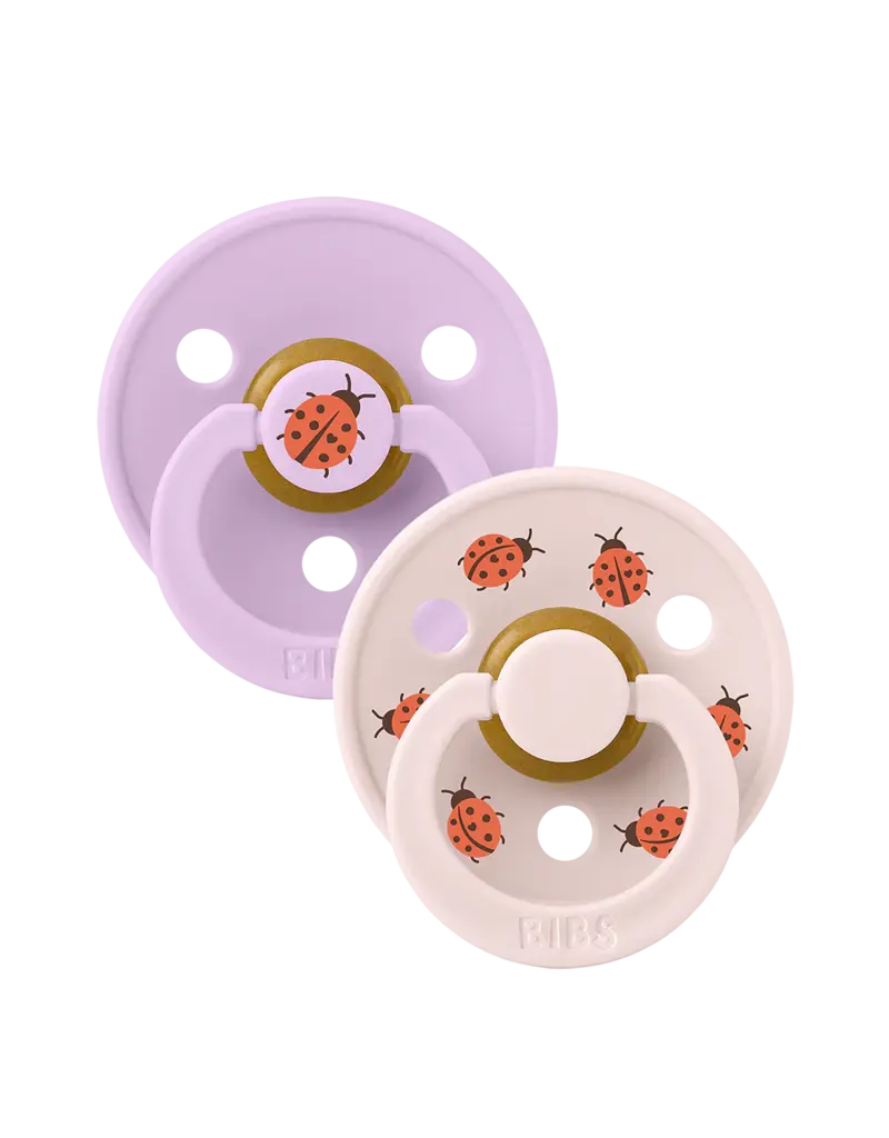 BIBS BIBS LATEX PACIFIER - 2PK - SIZE 2 (6-18 MONTH)