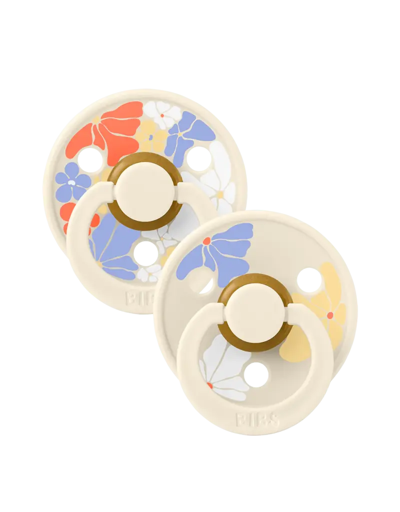 BIBS BIBS LATEX PACIFIER - 2PK - SIZE 2 (6-18 MONTH)