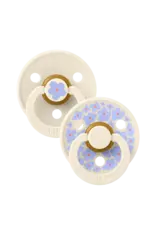 BIBS BIBS LATEX PACIFIER - 2PK - SIZE 1 (0 - 6 MONTHS)