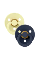 BIBS BIBS LATEX PACIFIER - 2PK - SIZE 1 (0 - 6 MONTHS)