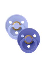 BIBS BIBS LATEX PACIFIER - 2PK - SIZE 1 (0 - 6 MONTHS)