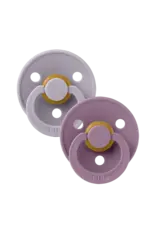 BIBS BIBS LATEX PACIFIER - 2PK - SIZE 1 (0 - 6 MONTHS)