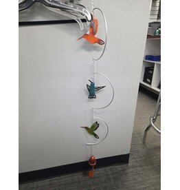 METAL HUMMINGBIRD SUNCATCHER