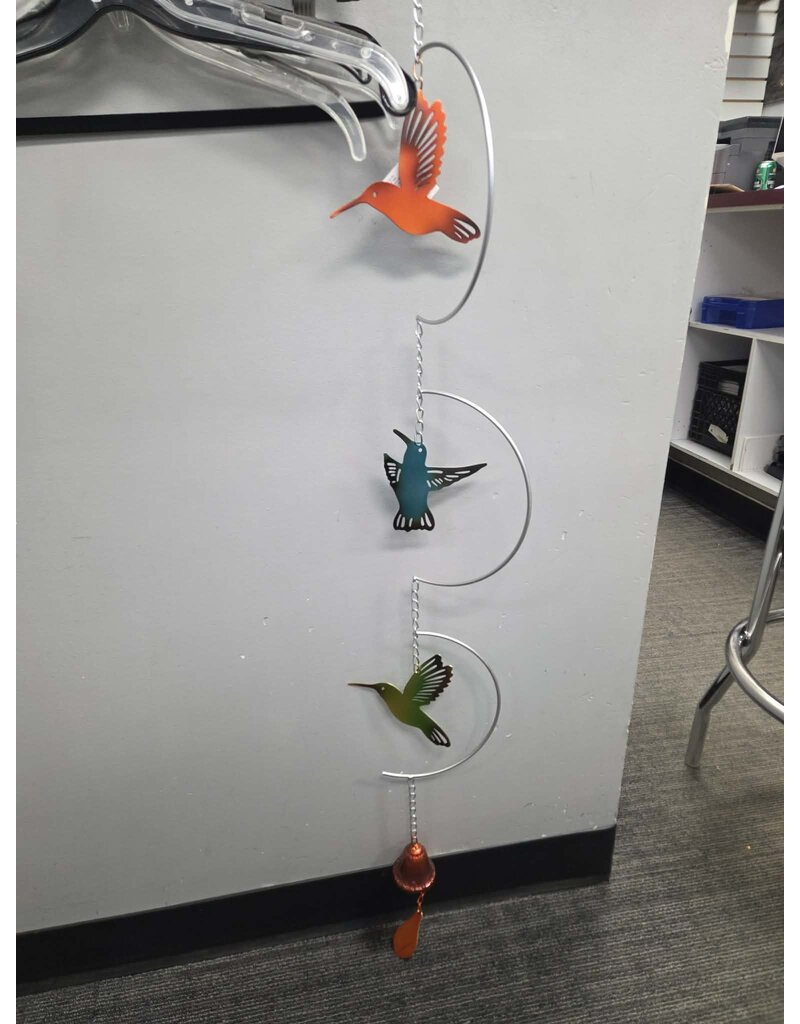 METAL HUMMINGBIRD SUNCATCHER